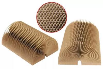 China OEM ODM Paper Honeycomb Core For Door With 20mm Cell Size en venta