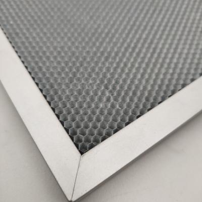 China Big Size1000x800mm Aluminum Honeycomb Filter Honeycomb Core Photocatalyst Filter for sale