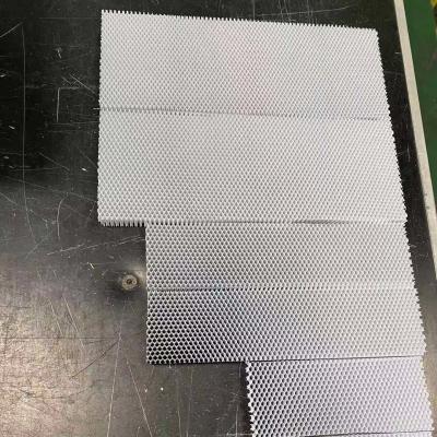 中国 No Frame Aluminum Honeycomb Filter Honeycomb Photocatalyst Filter Core For Smell Remover 販売のため