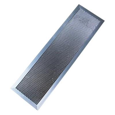 China Aluminum Honeycomb Filter With Aluminum Frame Honeycomb Substrate 100x100mm ISO9001 for sale