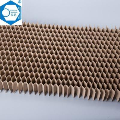 China Lightweight Filling Material Paper Honeycomb Core For Filling Door Cell Size 20mm 25mm for sale