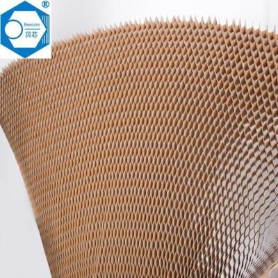 China 20mm 25mm Paper Honeycomb Core For Doors 900x2200mm for sale