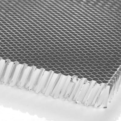 China Inclined Angle 20 Degree Al3003 Aluminium Honeycomb Core Slant Porous For EMI Materials for sale