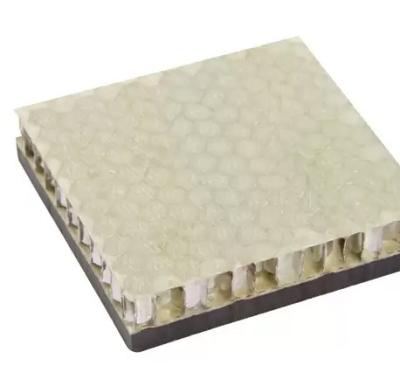 China El panel de aluminio del panal de la fibra de vidrio para el compuesto de piedra superior e inferior en venta