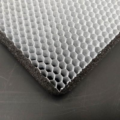 China filtro 10m m de aluminio del panal de 5m m con el marco de la esponja en venta