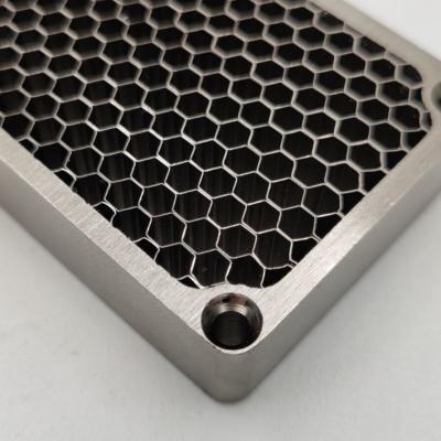 China Stainless Steel Frame Metal Honeycomb Core 20x20mm For EMI Shielding for sale