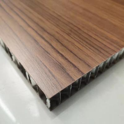 China Wood Grain HPL Honeycomb Board 1200x1300mm For Decoration for sale