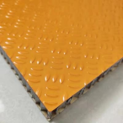 China Antiskid FRP Honeycomb Sandwich Panel For Freight Car Floor for sale
