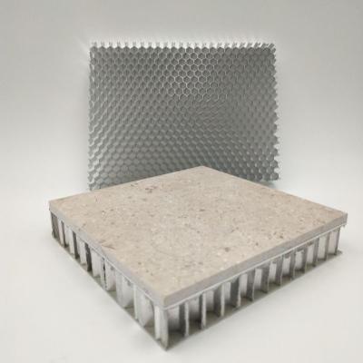 China Furniture Stone Aluminum Honeycomb Panel 3mm Ultra Thin for sale