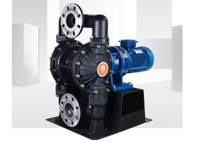 China Alloy Electric Operated Diaphragm Pump DN80 Motor Driven Diaphragm Pump 480 LPM for sale
