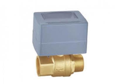 China Flow Control DC5V Brass Motorized Ball Valve For Hydronic Heating for sale