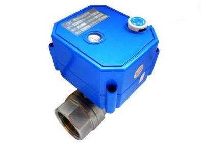 China Baseboard Heating Brass Zone Control Valve PN10  2.5 NM Torque for sale