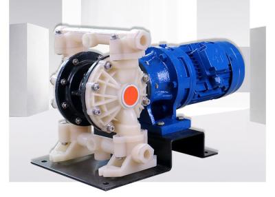 China PVDF Plastic Electrically Operated Diaphragm Pump With 4.8mm Particle for sale