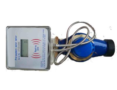 China IC Card Prepaid Multi Jet Residential Flow Meter DN15 High Accuracy for sale