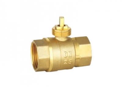 China DN15 Water Meter Ball Valve Brass Two Way 232 Psi DC Motorized Diverter for sale