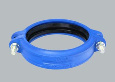 China SS304 Rigid Fire Sprinkler Grooved Coupling Clamps 60mm DN25 for sale