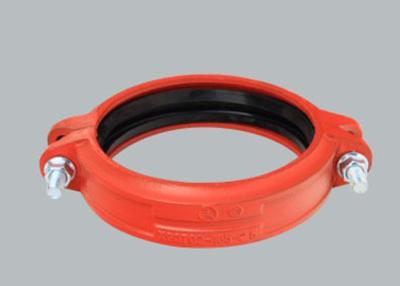 China Joining Rigid Couplings Grooved Pipe Fitting 45 Elbow With EPDM Gasket for sale