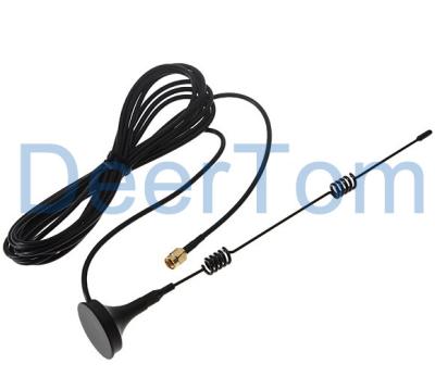 China 2400-2500MHz 2.4GHz WIFI Antenna 7dBi Magnetic Mount Base Omni Directional SMA for sale