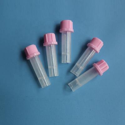China Anticoagulant test pp material edta k2 mirco blood collection tube for sale