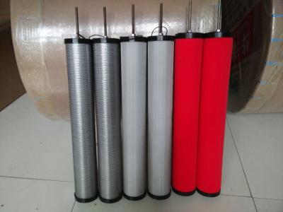 China Las industrias engrasan tamaño estándar del cartucho de filtro de la precisión de la filtración del aire E7 E9-40 en venta