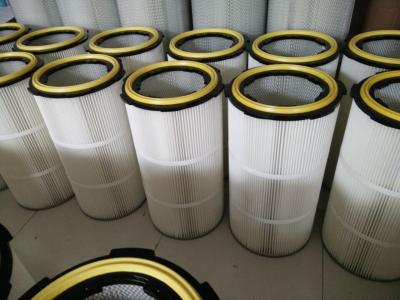 China High Temperature Resistant Dust Cartridge Filter OD325 * 660 mm for sale