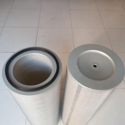 China Elemento de filtro do cartucho da poeira do poliéster para a indústria metalúrgica à venda