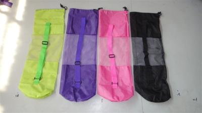 China coloured yoga mat bag/mesh bag for yoga/yoga bags for sale