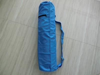China canvas yoga mat bag with zippered pockets for sale