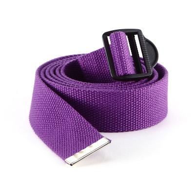 China Yoga strap with plastic buckle Yoga Accessories for sale