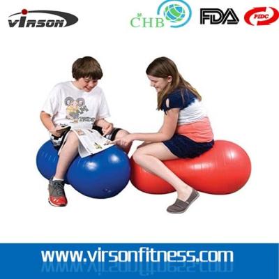 China Anti-Burst Yoga Ball Peanut Shape Fitness Exercise Workout Health Sports Gym for sale