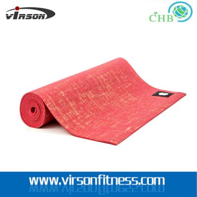 China Virson Custom lable logo jute yoga mat/jute yoga matt for sale