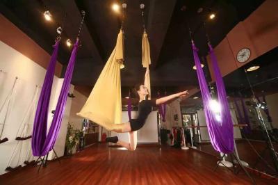 China Ningbo Virson Wholesale Yoga nylon hammocks flying aerial yoga hammock for sale