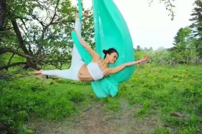 China High quality Yoga hammock full set Anti-gravity Aerial Yoga swing including the accessory for sale