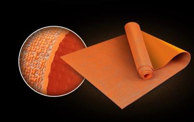 China Ningbo virson custom printing Natural Jute + eco friendly PVC yoga mat for yoga for sale