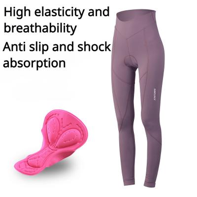 China Cycling pants, women's solid color spring and summer trousers, mountain road bikes, cycling clothes, cycling trousers en venta