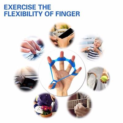 中国 Fitness Training Silicone Hand Exercise Finger Stretcher 販売のため