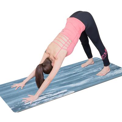 China Premium Quality 100% Natural Rubber Eco-friendly Wholesale Organic Yoga Mat for sale