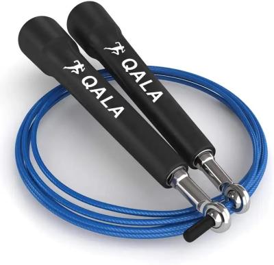 China Custom Logo Fitness Training High Speed Weighted Jump Skipping Rope for sale