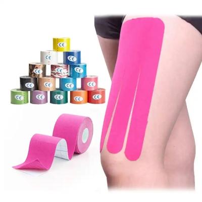 China medical skims workout body knee wrap athletic precut tapes 5cm 10cm waterproof kinesioes muscle sports kinesiology tape en venta
