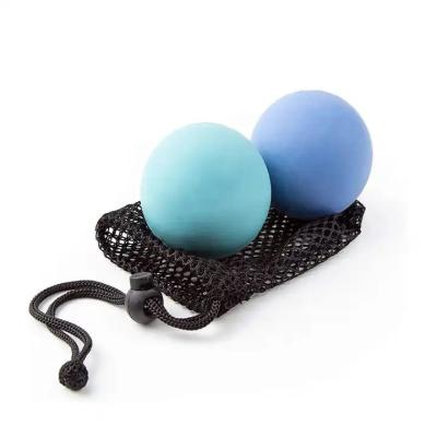 China Balón de masaje de silicona para el dolor muscular hombro cuello espalda Balón de masaje de silicona Producente de liberación del cuerpo del pie en venta