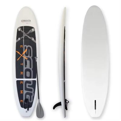 China Venta al por mayor CE Certificación de fábrica Stand Up Paddle Board Plástico rígido SUP Paddle Board Polietileno Shell Moe Grip Surf en venta
