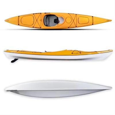 China Hot Selling Single Fishing Kayak Cheap Custom Mold Kayak Fishing Sit in Kayak for Sale for sale