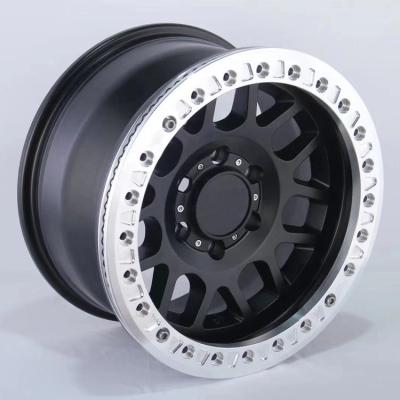 China Off Road Wheels 6x1397 ET-30 Rims 4x4 TRD Beadlock Alloy Rims Steel Wheels Fits Y60 Y61 LC70 LC75 HJ60 LC80 for sale