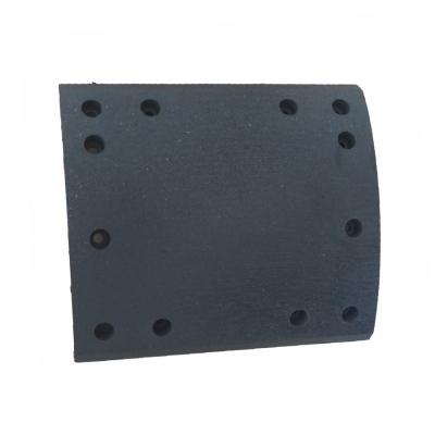 China DAF Truck Brake Shoe Lining Replacement With Rivets 19890 19891 DF32 DF33 for sale