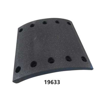 China MERCEDES BENZ Truck Brake Lining With Rivets 19633 19632 MB85 MB84 for sale