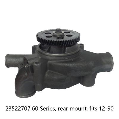 China Water Pumps For Detroit S60 11.2L 12.7L Rear Amount OEM 23522707 for sale
