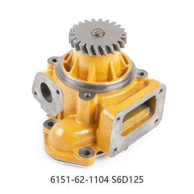China Water Pump 6151-62-1102 6151-62-1104 For Komatsu PC200-5 for sale