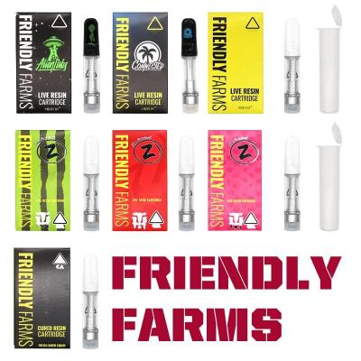 China Hot sales Friendly Farms Vape Cartridges Atomizer E Cigarettes 510 Thread for sale