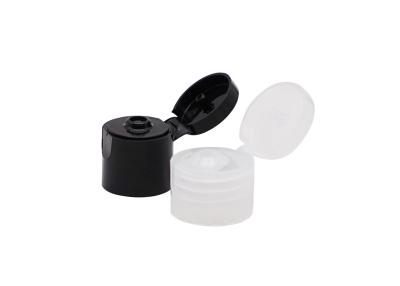 China 24mm Plastic Screw Cap Neck Size Bottles Cosmetic Flip Top Cap for sale