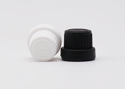 China 18mm Black Screw Cap Top CRC Child Resistant Comes Complete With Dropper Insert for sale